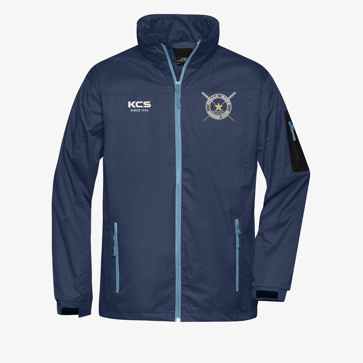 Stella Maris Rowing Club KCS Sideline Jacket - Navy / Aqua