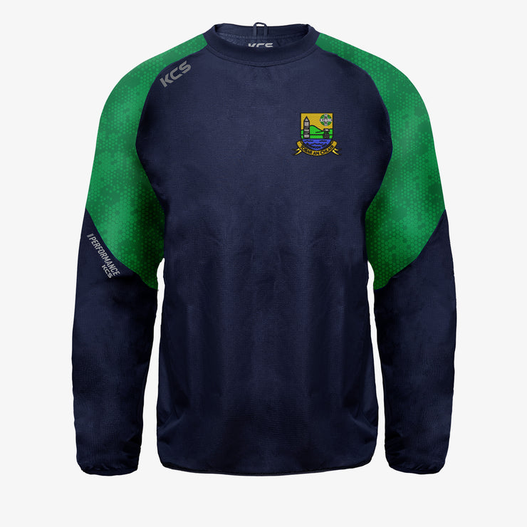 Tubberclair GAA KCS Focus Windcheater Navy/Green