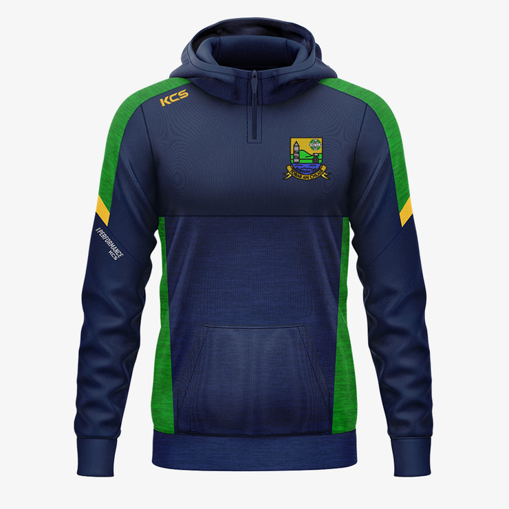 Tubberclair GAA KCS Helios Half Zip Hoodie Navy/Green/Gold