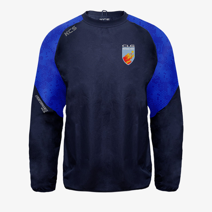 Tullamore GAA KCS Focus Windcheater Navy/Royal