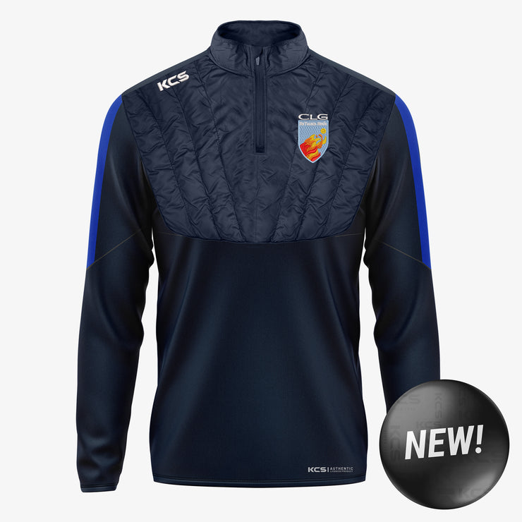Tullamore GAA KCS Winterized Quarter Zip Top Navy/Royal