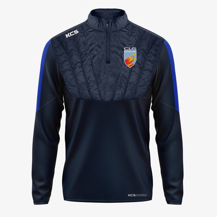Tullamore GAA KCS Winterized Quarter Zip Top Navy/Royal