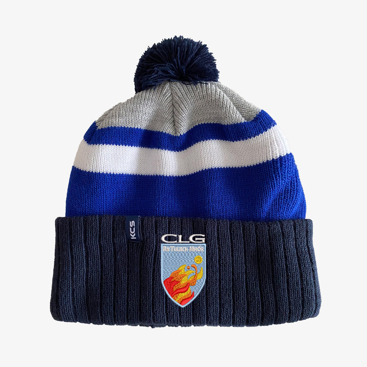 Tullamore GAA KCS Porto Beanie - Navy, Royal, Grey