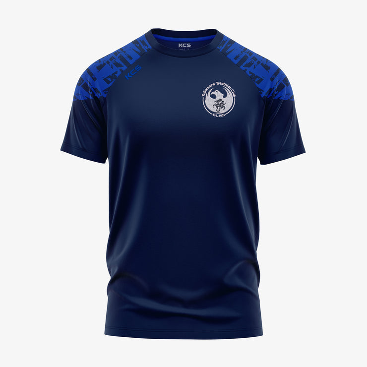 Tullamore Triathlon Club KCS Apollo Tee Navy/Royal