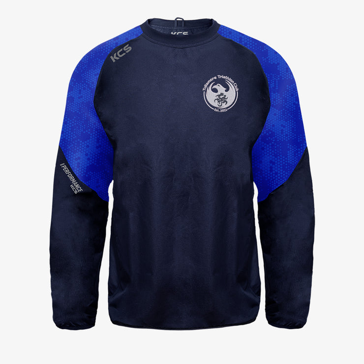 Tullamore Triathlon Club KCS Focus Windcheater Navy/Royal