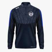 Tullamore Triathlon Club KCS Winterized Quarter Zip Top Navy/Royal