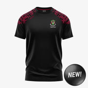 Tulsk GAA KCS Apollo Tee Black/Maroon