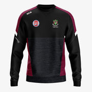 Tulsk GAA KCS Helios Crew Neck Top Black/Maroon/White