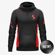 Turin Hurling Club KCS Helios Half Zip Hoodie Black/Red