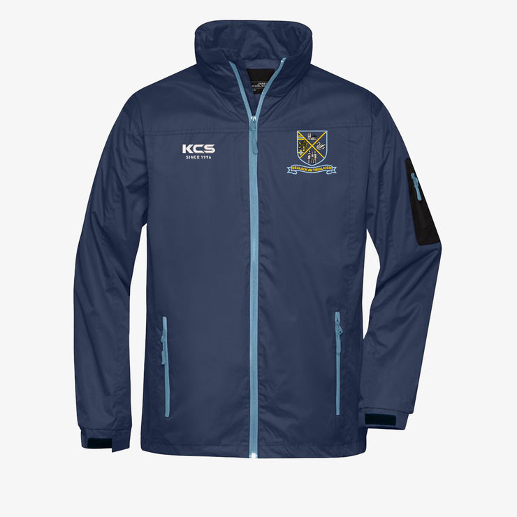 Tyrrellspass GAA KCS Sideline Jacket - Navy/Aqua