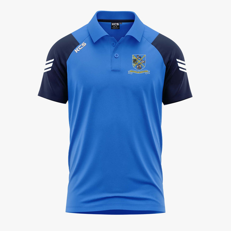 Tyrrellspass GAA KCS Soul Polo Shirt Navy/Sky Blue