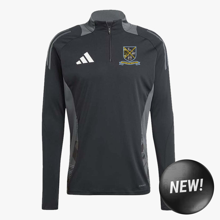 Tyrrellspass GAA Adidas 24 Tiro Competition Half Zip Black