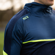 Brownstown Camogie Club KCS Astro Hoodie- Midnight Navy & Fluorescent