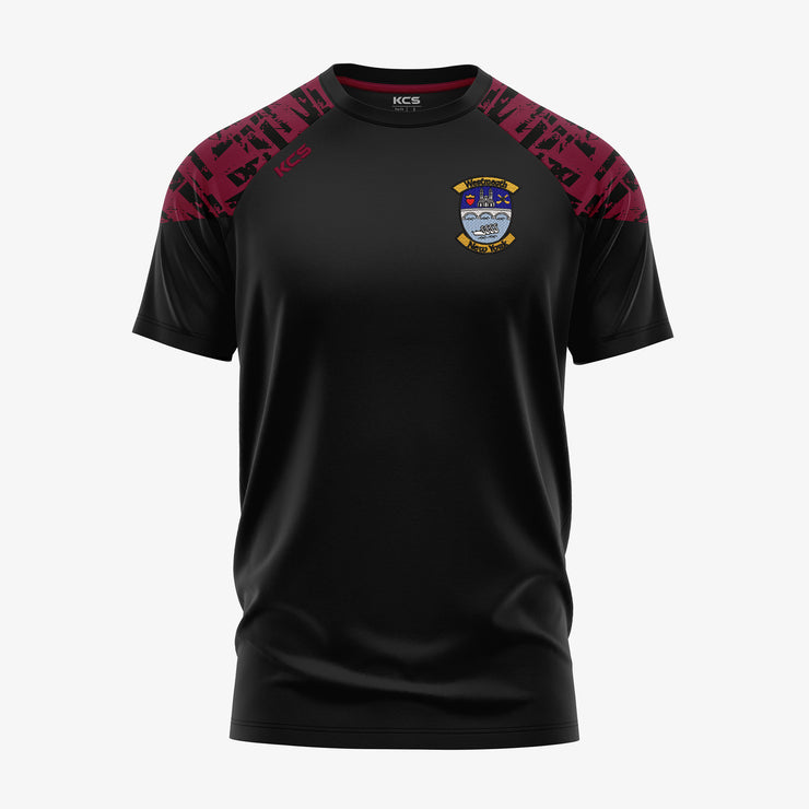 Westmeath GAA New York KCS Apollo Tee Black/Maroon