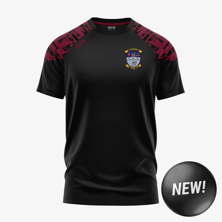 Westmeath GAA New York KCS Apollo Tee Black/Maroon