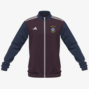 Westmeath Ladies Adidas Club Anthem Zip Navy/Maroon/White