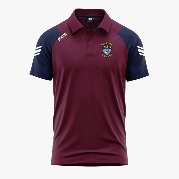 Westmeath Ladies KCS Soul Polo Shirt Navy/Maroon