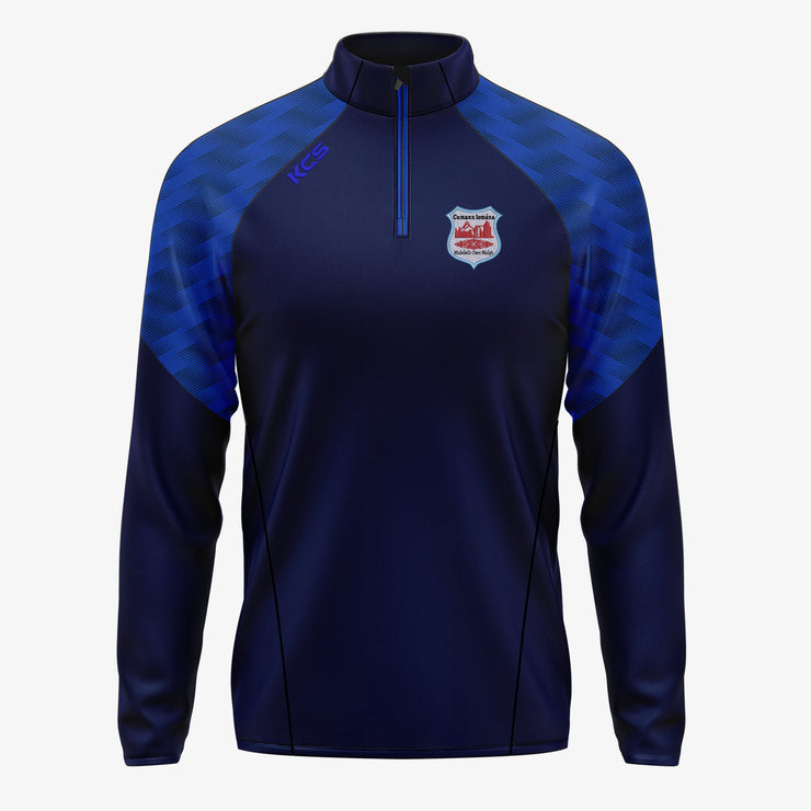 Abbeyknockmoy Hurling Club KCS Luna Quarter Zip Top Navy/Royal