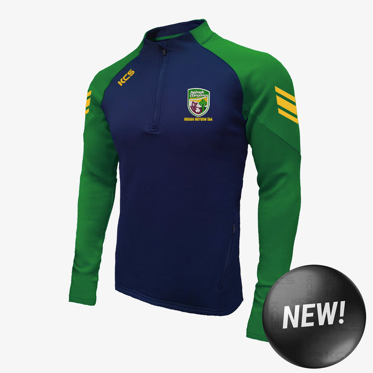 Ardagh Moydow GAA KCS Soul Quarter Zip Top Navy/Green