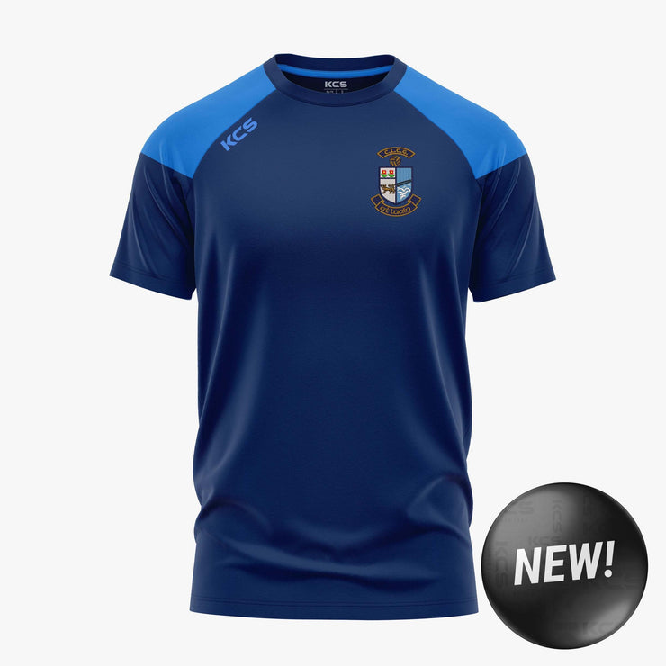 Athlone GAA KCS Verona Tee Navy/Sky Blue