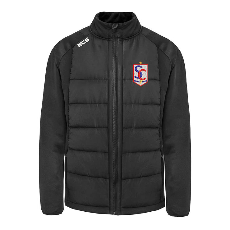 Spink Celtic FC KCS Derra Hybrid Jacket - Black