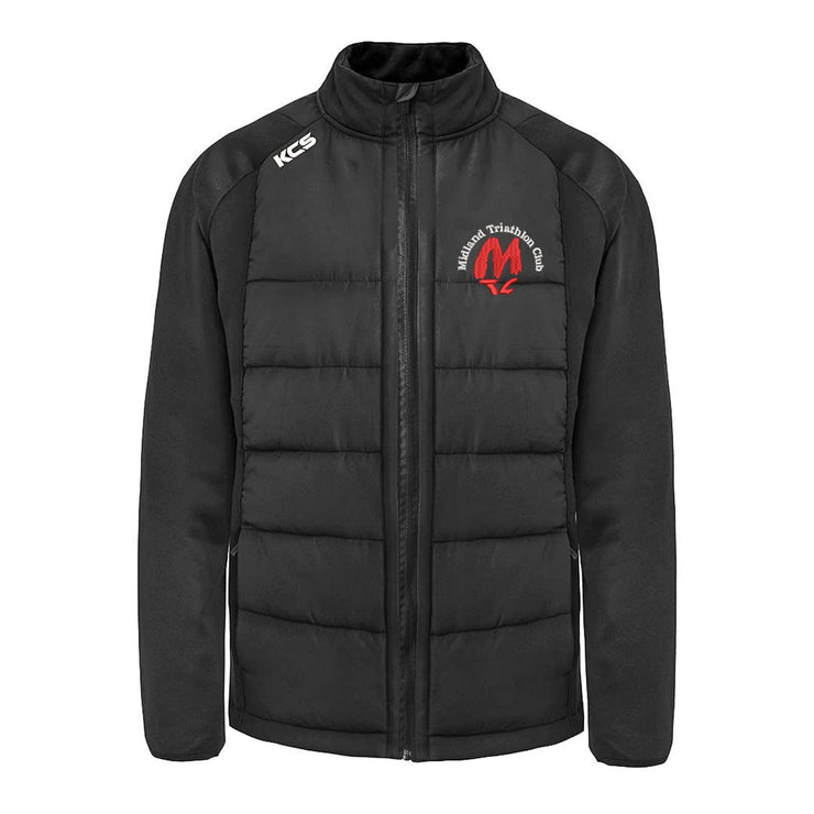 Midland Triathlon Club KCS Derra Hybrid Jacket - Black