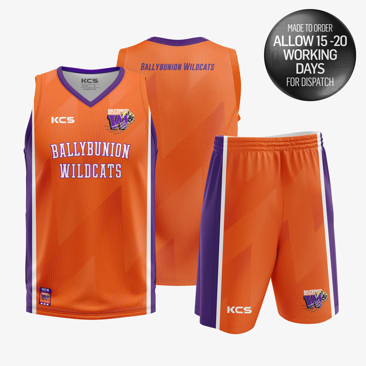 Ballybunion Wildcats Away Basketball Kit