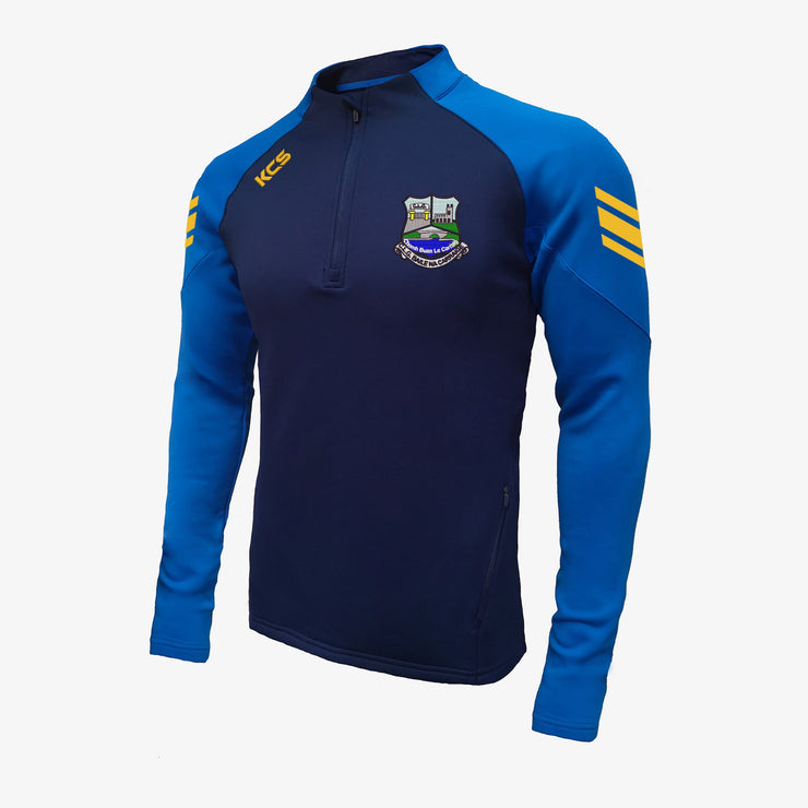 Ballynacargy GAA KCS Soul Quarter Zip Top Navy/Royal Blue