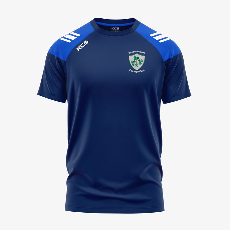 Brownstown Camogie Club KCS Verona Tee Navy/Royal Blue