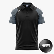 KCS Soul Polo Shirt Black/Graphite