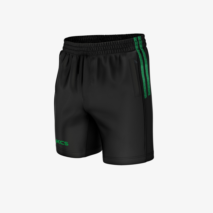 KCS Shore Leisure Shorts - Black & Green