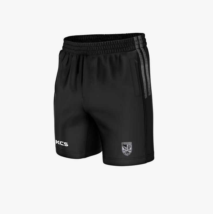 Queenstown Gaels KCS Shore Leisure Shorts - Black / Grey