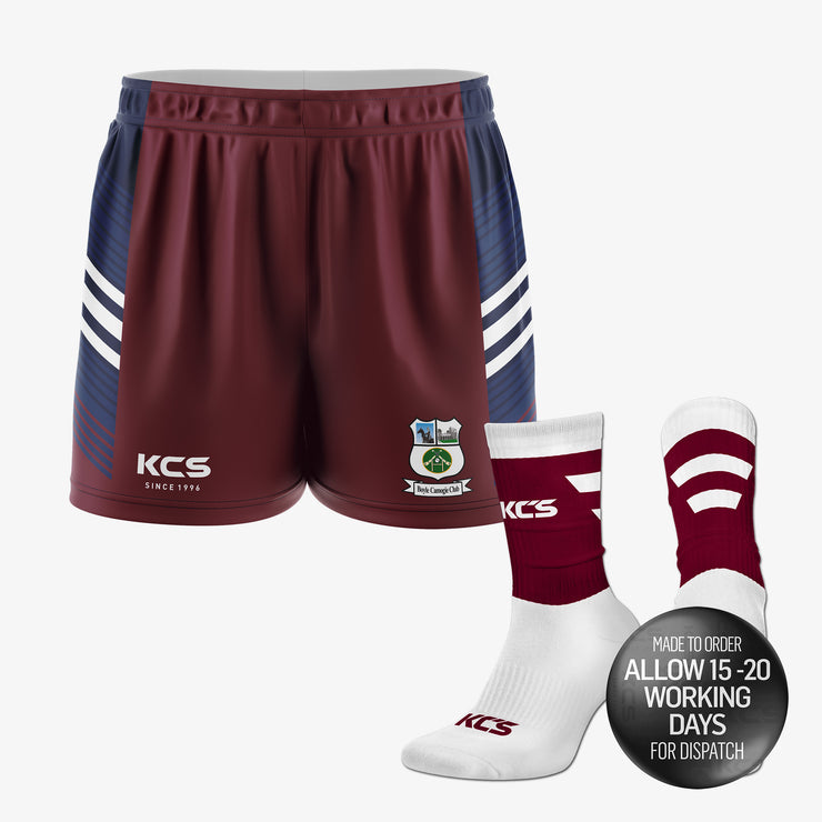 Boyle Camogie Club Training Shorts & Socks