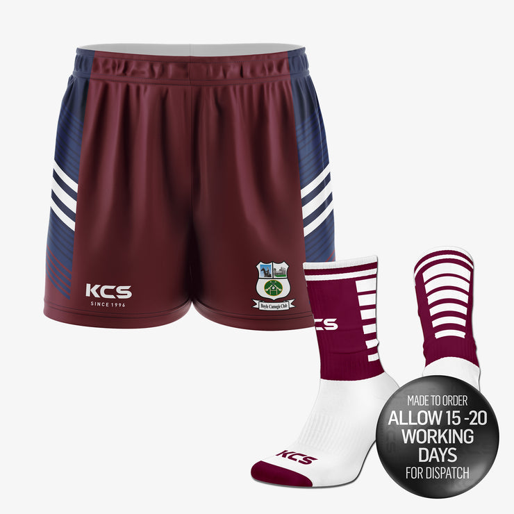 Boyle Camogie Club Training Shorts & Socks