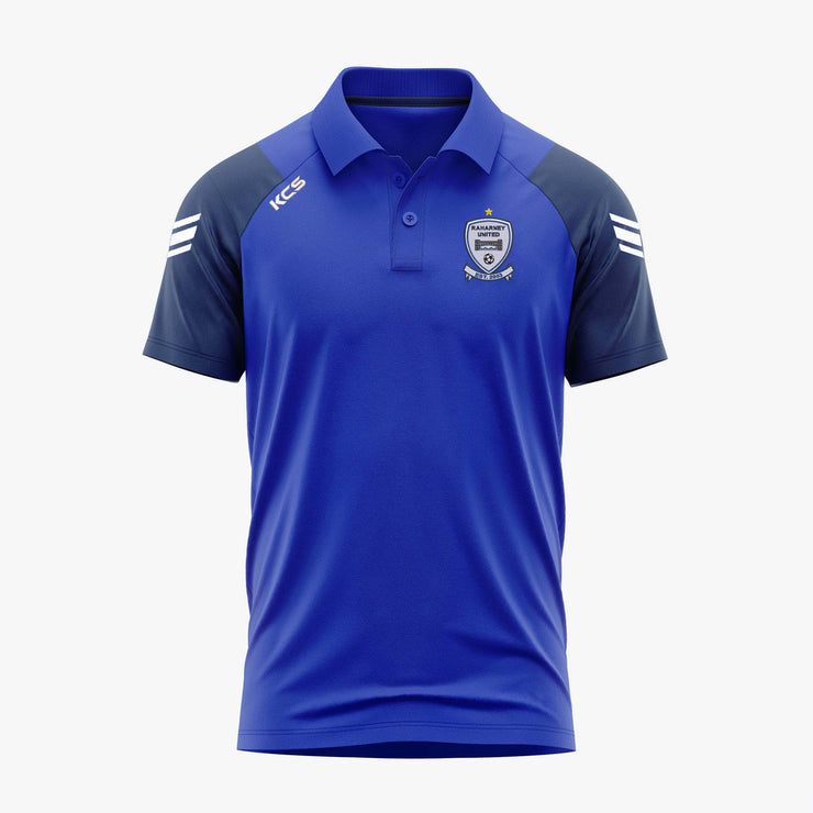 Raharney United KCS Soul Polo Shirt - Royal / Navy