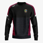 Broadford Hurling Club KCS Helios Crew Neck Top Black/Maroon/White