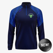 Brownstown Hurling Club KCS Luna Quarter Zip Top Navy/Royal