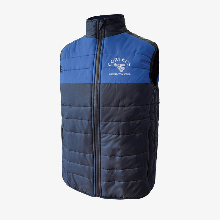 Cortoon Badminton Club Expo Gilet - Navy & Royal