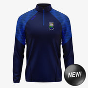Bunbrosna GAA KCS Luna Quarter Zip Top Navy/Royal