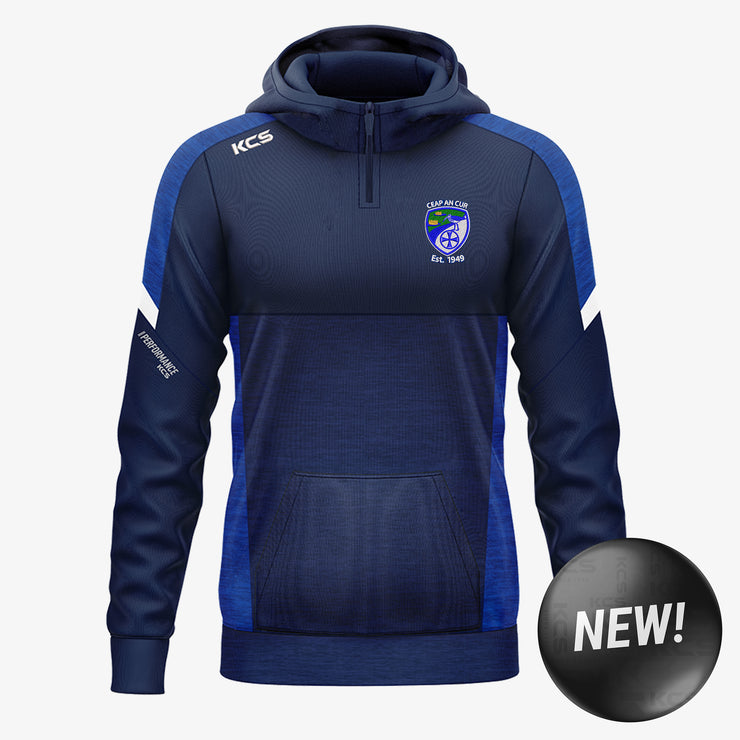 Cappincur GAA KCS Helios Half Zip Hoodie Navy/Royal/White