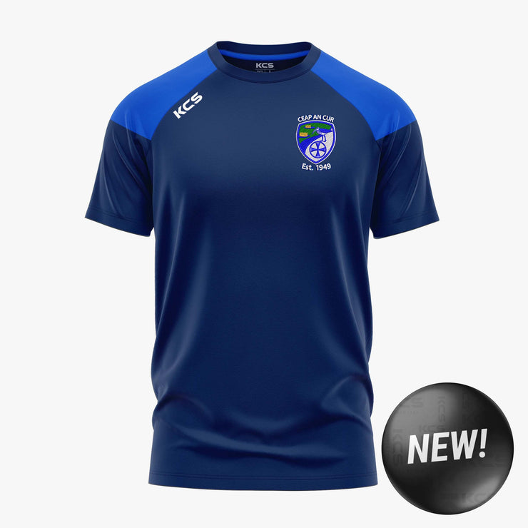 Cappincur GAA KCS Verona Tee Navy/Royal Blue