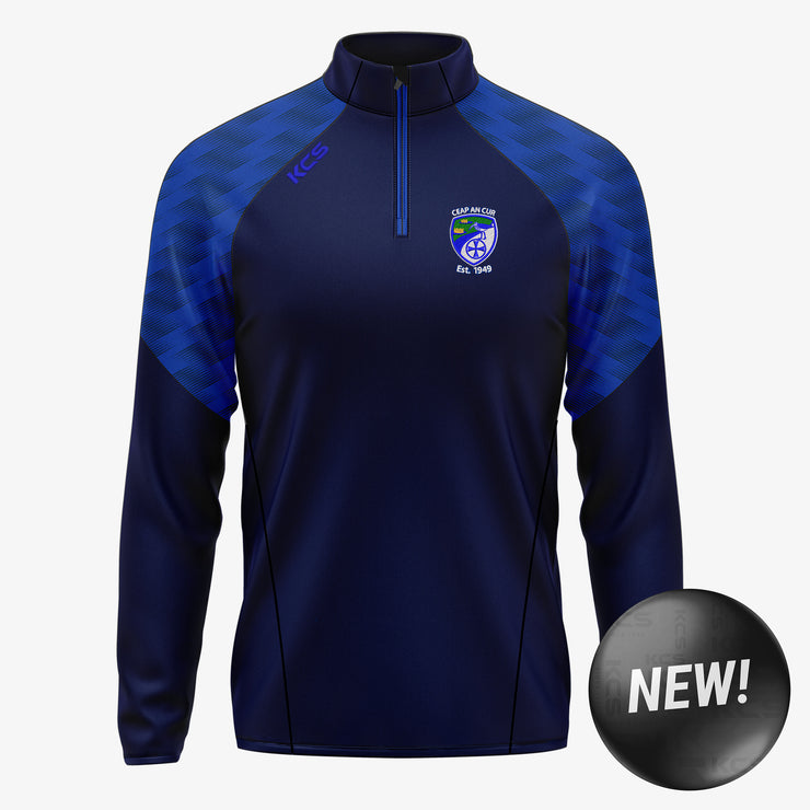 Cappincur GAA KCS Luna Quarter Zip Top Navy/Royal