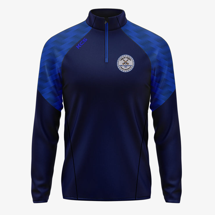 Carlow Town Hurling and Camogie Club KCS Luna Quarter Zip Top Navy/Royal