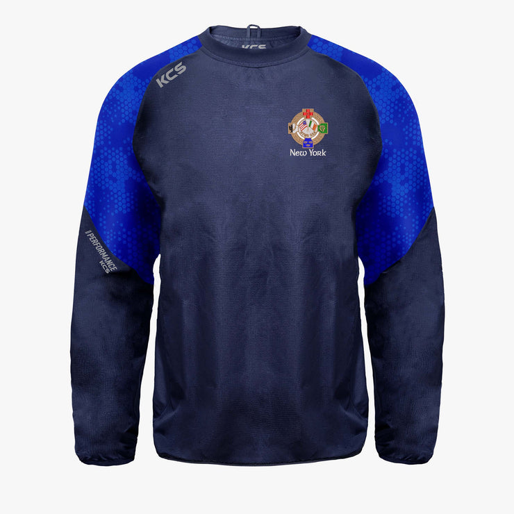 New York GAA KCS Focus Windcheater Navy/Royal