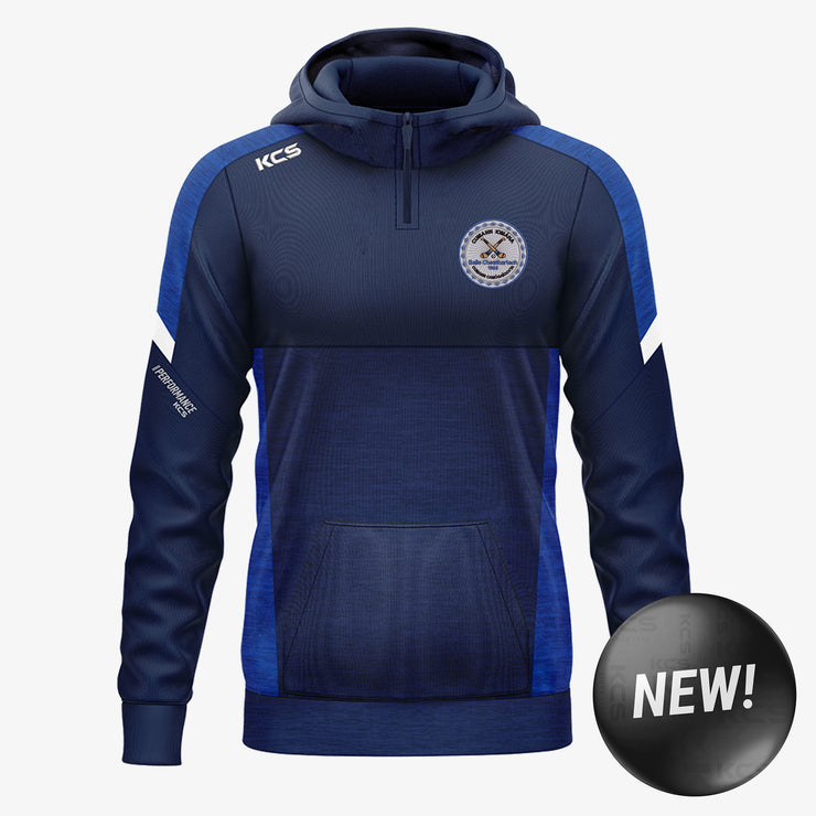 Carlow Town Hurling and Camogie Club KCS Helios Half Zip Hoodie Navy/Royal/White