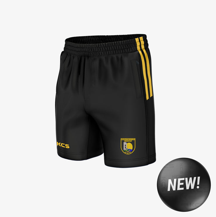 Castletown Geoghegan Hurling Club KCS Shore Leisure Shorts Black & Gold