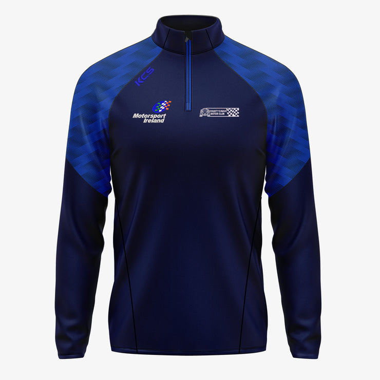 Cavan Motor Club KCS Luna Quarter Zip Top Navy/Royal
