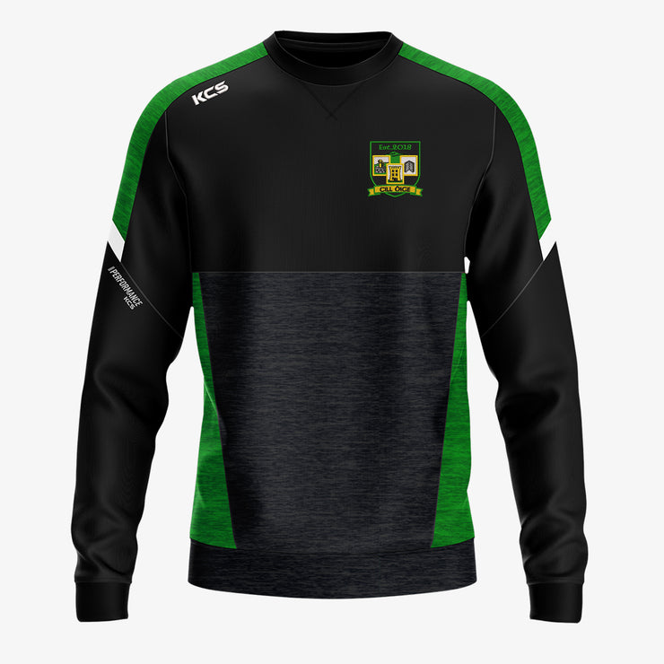 Cill Óige GAA KCS Helios Crew Neck Top Black/Green/White