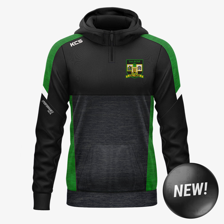 Cill Óige GAA KCS Helios Half Zip Hoodie Black/Green/White