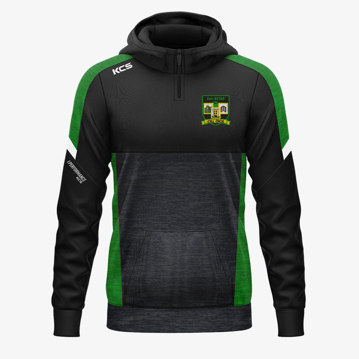 Cill Óige GAA KCS Helios Half Zip Hoodie Black/Green/White